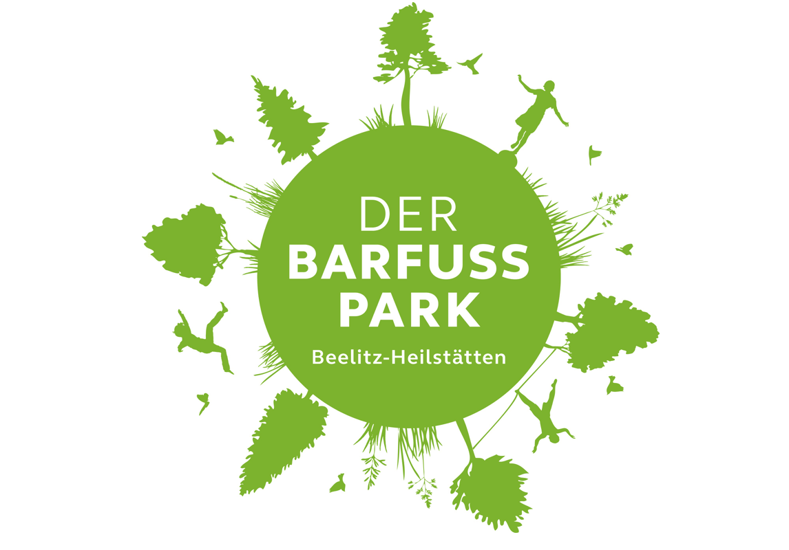 Logo für den Barfußpark Beelitz-Heilstätten